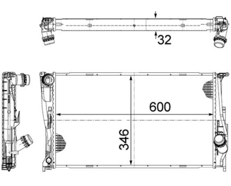 Radiator, engine cooling, Image 2