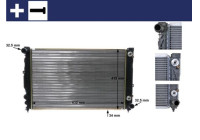 Radiator, engine cooling