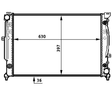 Radiator, engine cooling, Image 2