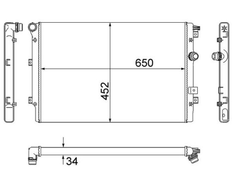 Radiator, engine cooling, Image 5