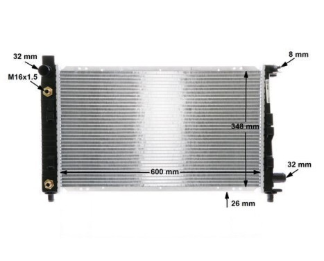 Radiator, engine cooling, Image 11