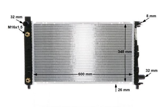 Radiator, engine cooling, Image 11