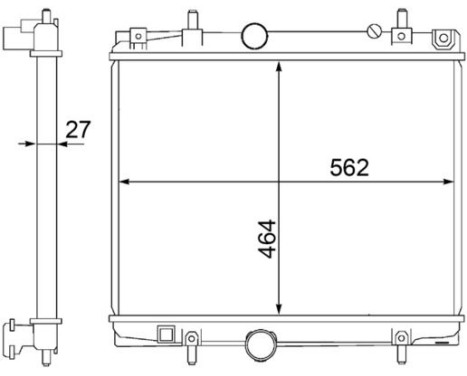 Radiator, engine cooling, Image 2