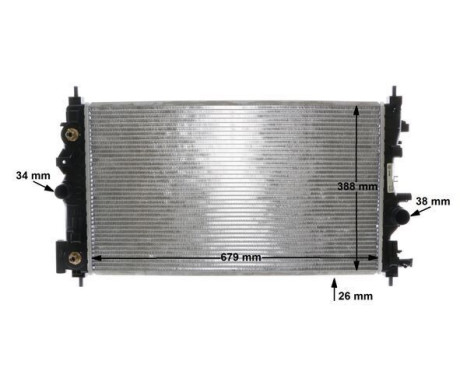 Radiator, engine cooling, Image 12