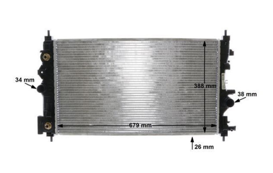 Radiator, engine cooling, Image 12