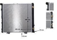 Radiator, engine cooling