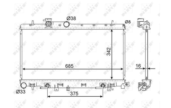 Radiator, engine cooling, Image 4