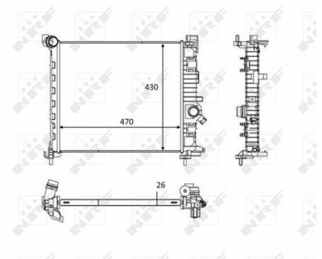 Radiator, engine cooling, Image 5