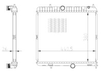 Radiator, engine cooling