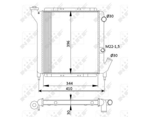 Radiator, engine cooling, Image 4