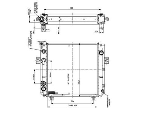 Radiator, engine cooling, Image 5