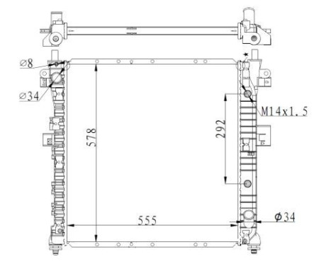 Radiator, engine cooling, Image 4