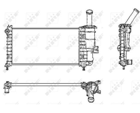 Radiator, engine cooling, Image 4
