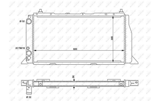 Radiator, engine cooling, Image 5