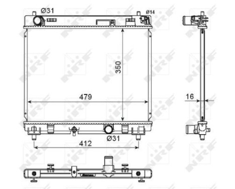 Radiator, engine cooling, Image 4