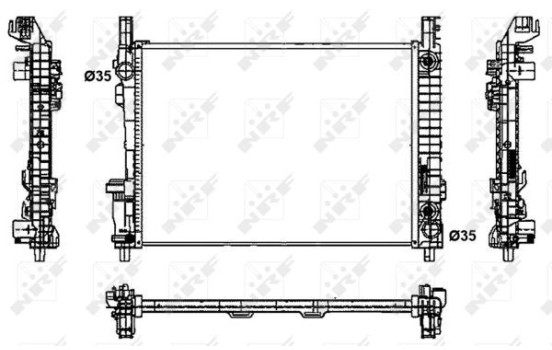 Radiator, engine cooling, Image 5