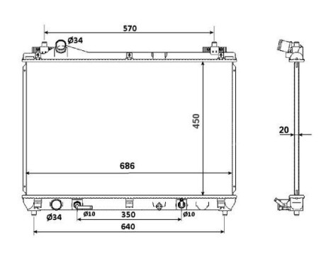 Radiator, engine cooling, Image 5