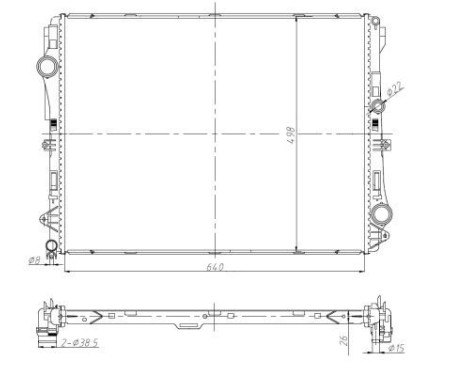 Radiator, engine cooling, Image 2