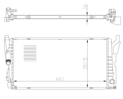 Radiator, engine cooling, Image 3