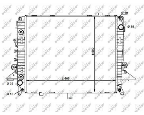 Radiator, engine cooling, Image 4