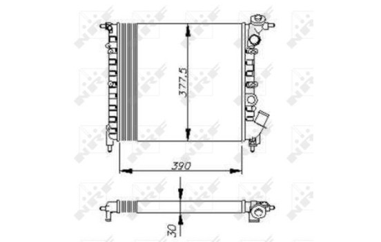 Radiator, engine cooling, Image 4
