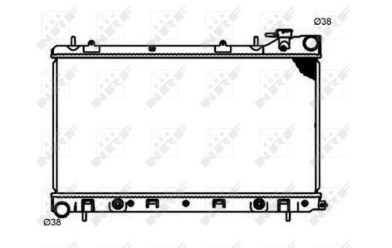 Radiator, engine cooling