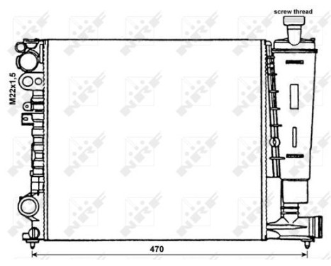 Radiator, engine cooling, Image 5