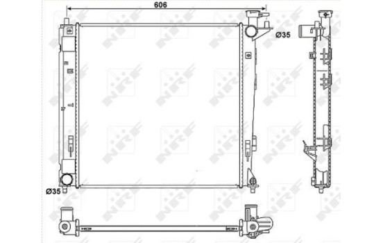 Radiator, engine cooling, Image 5