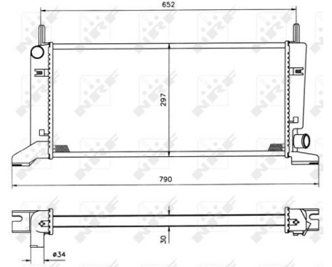Radiator, engine cooling, Image 4