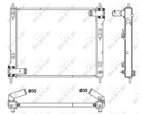 Radiator, engine cooling, Image 5