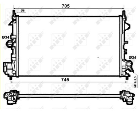 Radiator, engine cooling, Image 2