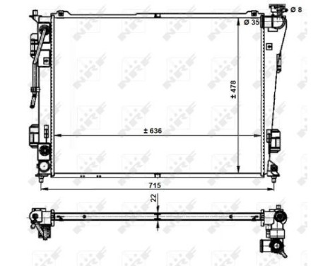 Radiator, engine cooling, Image 4