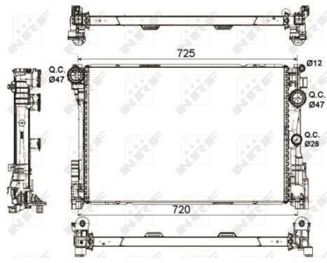 Radiator, engine cooling, Image 2