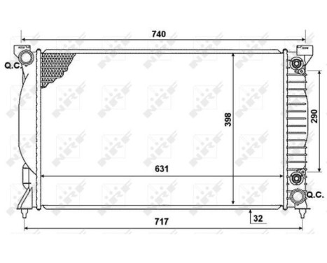 Radiator, engine cooling, Image 2