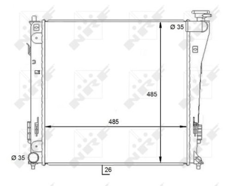 Radiator, engine cooling, Image 2