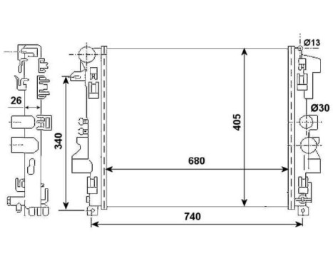 Radiator, engine cooling, Image 3