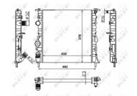 Radiator, engine cooling