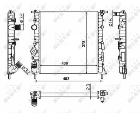 Radiator, engine cooling, Image 5