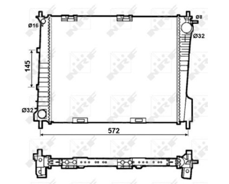 Radiator, engine cooling, Image 2