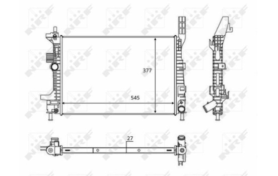 Radiator, engine cooling, Image 5