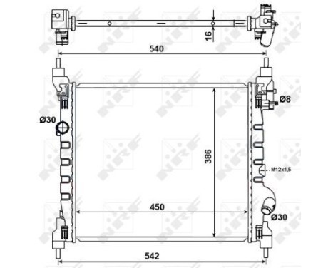 Radiator, engine cooling, Image 5