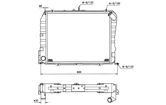 Radiator, engine cooling, Image 2