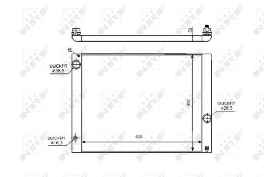 Radiator, engine cooling, Image 2