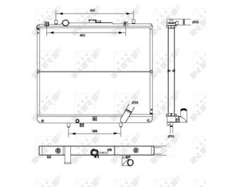 Radiator, engine cooling, Image 4