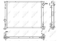 Radiator, engine cooling