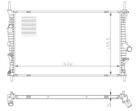 Radiator, engine cooling, Image 5