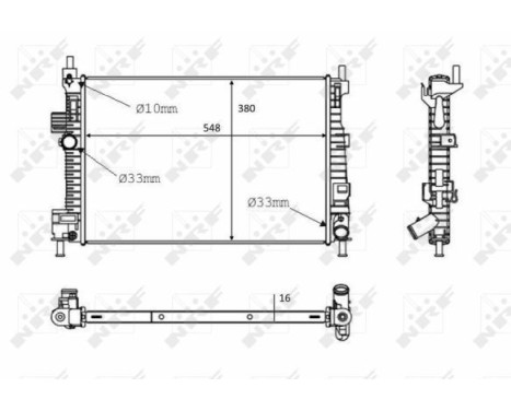 Radiator, engine cooling, Image 5