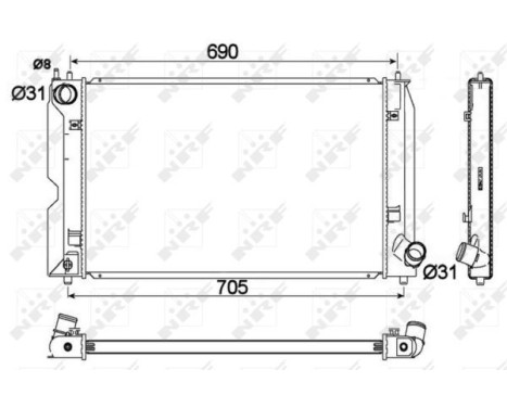 Radiator, engine cooling, Image 5