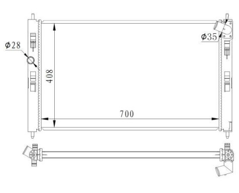 Radiator, engine cooling, Image 4