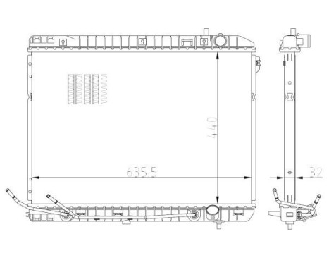 Radiator, engine cooling, Image 5